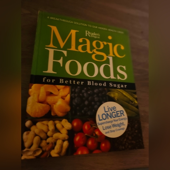 Magic Foods for Better Blood Sugar Book- Hard Cover - Picture 1 of 4